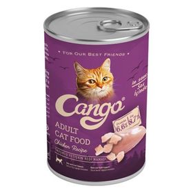 Cango Tavuklu 8x415 gr Yetişkin Konserve Kedi Maması