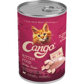 Cango Tavuklu Yavru 12x415 gr Kedi Maması