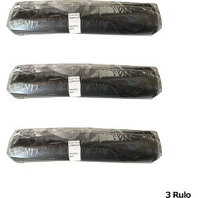 Canhome 240 lt 100x150 cm 600 gr 10 Adetlik 3 Rulo Siyah Hantal Konteyner Çöp Torbası