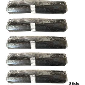 Canhome 240 lt 100x150 cm 600 gr 10 Adetlik 5 Rulo Siyah Hantal Konteyner Çöp Torbası