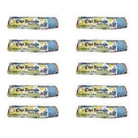 Canhome Büyük Boy Çöp Torbası 10 Adet Mavi 65 x 80 cm