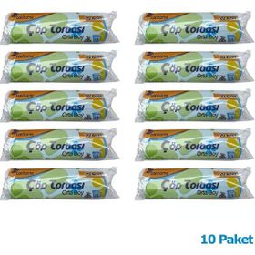 Canhome Mavi 20 Adetlik 10 Rulo Orta Boy 55x60 cm 30 lt Çöp Poşeti
