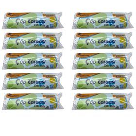 Canhome Mavi 20 Adetlik 10 Rulo Orta Boy 55x60 cm 30 lt Çöp Poşeti