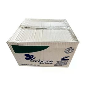 Canhome Mavi Büyük Boy Battal 75x90 cm 10 Adetlik 50 Rulo 30 lt Çöp Poşeti