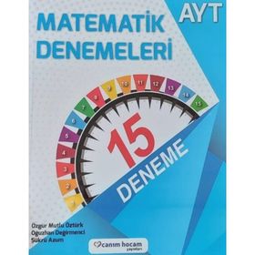 Canım Hocam Yayınları AYT Matematik 15 Deneme