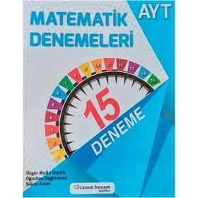 Canım Hocam Yayınları AYT Matematik 15 Deneme