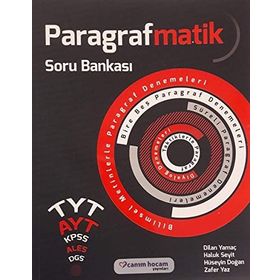 Canım Hocam Yayınları Paragrafmatik TYT AYT Soru Bankası 2020 Baskı