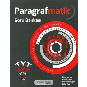 Canım Hocam Yayınları Paragrafmatik TYT AYT Soru Bankası 2020 Baskı