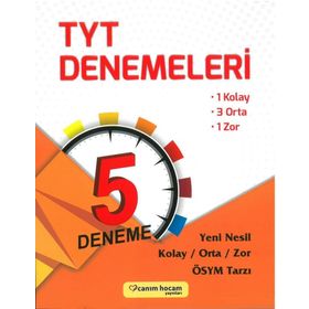 Canım Hocam Yayınları - TYT 5 Deneme