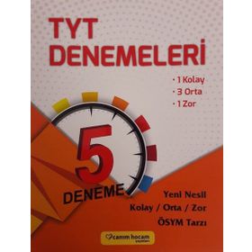 Canım Hocam Yayınları - TYT 5 Deneme