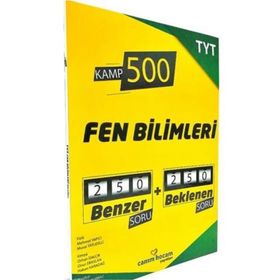 Canım Hocam Yayınları TYT Fen Bilimleri Kamp 500 Deneme