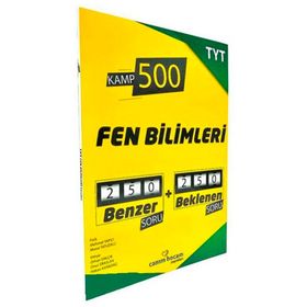 Canım Hocam Yayınları TYT Fen Bilimleri Kamp 500 Deneme