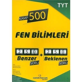 Canım Hocam Yayınları TYT Fen Bilimleri Kamp 500 Deneme