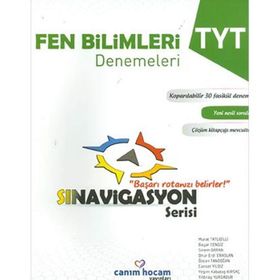 Canım Hocam Yayınları TYT Fen Bilimleri Sınavigasyon Serisi 30 Fasikül Denemeleri