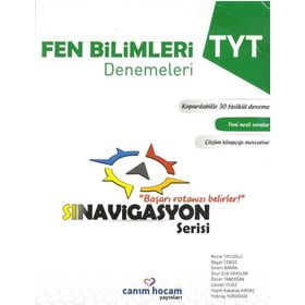 Canım Hocam Yayınları TYT Fen Bilimleri Sınavigasyon Serisi 30 Fasikül Denemeleri