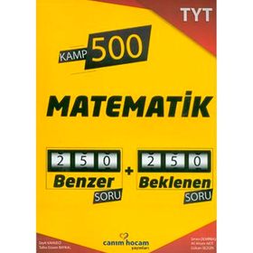 Canım Hocam Yayınları TYT Matematik Kamp 500 Deneme