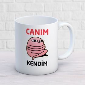 Canım Kendim İki Tarafı Baskılı Kupa