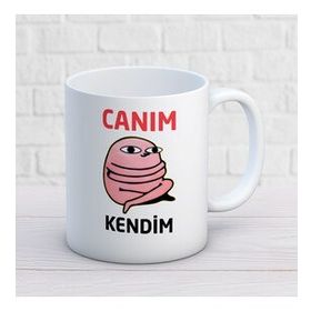 Canım Kendim İki Tarafı Baskılı Kupa