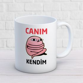 Canım Kendim İki Tarafı Baskılı Kupa