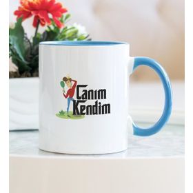 Canım Kendim Mavi Kupa Bardak