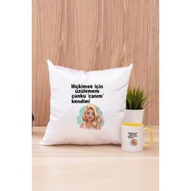 Canım Kendim Mavi Kupa Bardak