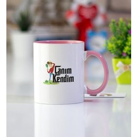 Canım Kendim Pembe Kupa Bardak