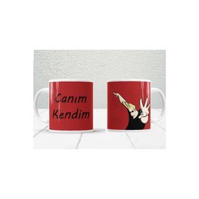 Canım Kendim Pembe Kupa Bardak