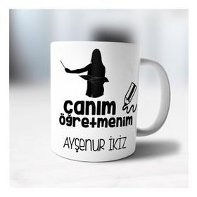 Canım Öğretmenim Sarı Kupa Bardak