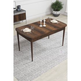 Canisa Concept Are Serisi 80x132 cm Açılabilir Mdf Barok Mutfak Masası