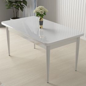 Canisa Concept Arp Serisi 70x110 cm Sabit Beyaz Mutfak Masası