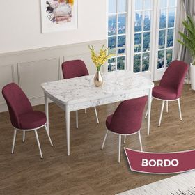 Canisa Concept Han Serisi 70x114 cm Açılabilir Mdf Mutfak Masası