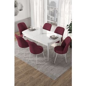 Canisa Concept Kor 70x114 Açılabilir Mutfak Masası