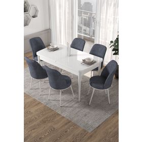 Canisa Concept Kor 70x114 Açılabilir Mutfak Masası