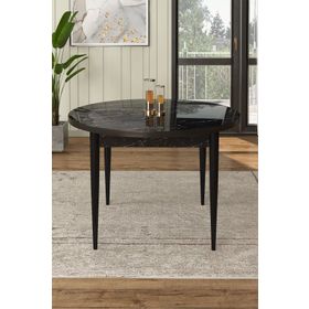 Canisa Concept Rox Serisi Sabit 90 X 90 CM Yuvarlak Beyaz Yemek Masası