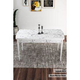 Canisa Concept Via Serisi 80x132 cm Açılabilir Renkli Mutfak Masası