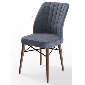 Canisa Eva Serisi 80x132 Açılabilir MDF Barok Ahşap Desen Mutfak Masası ve 4 Füme 1 Zebra Desen Bench