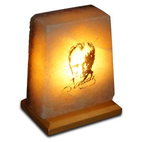 Çankırı Tuz Lamba Kemal Atatürk Motifli Tuz Lambası