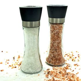 Çankırı Tuzcusu 2x200 gr Seramik Bıçaklı Ayarlanabilir Tuz Değirmeni
