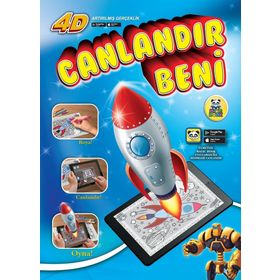 Canlandır Beni - Erkekler için Boyama Kitabı - kollektif