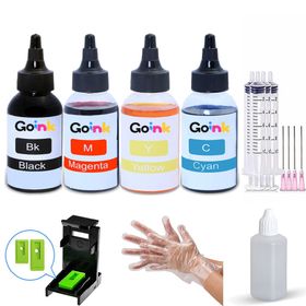 Canon 4x1 kg Perfection E464-E304-E404-E414-E204-E474-E484-PG46-CL56 Kartuş Uyumlu Dolum Seti