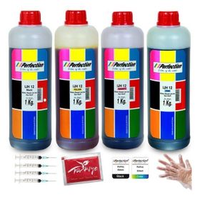 Canon 4X1 kg PERFECTİON GI-40 GM5040 G6040 Yazıcı Uyumlu Mürekkep Seti