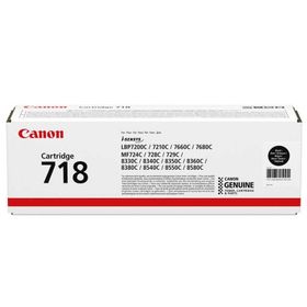 Canon 718 Siyah 3400 Sayfa Kapasiteli Toner