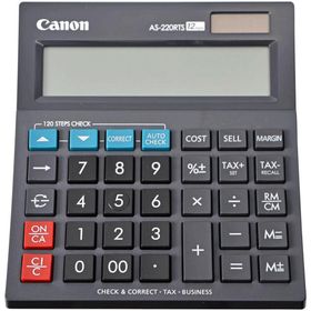 Canon AS-220 RTS 12 Haneli Masaüstü Hesap Makinesi
