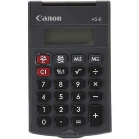 Canon AS-8 Siyah 8 Haneli Hesap Makinesi