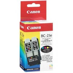 Canon BC-21E Mürekkep Baskı Kafası + Siyah ve Renkli Kartuşu