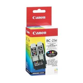 Canon BC-21E Mürekkep Baskı Kafası + Siyah ve Renkli Kartuşu