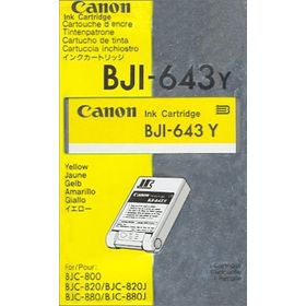 Canon BJI-643Y Orjinal Sarı Kartuş