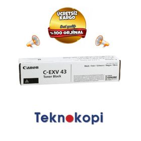 Canon C-EXV 43 Siyah Toner