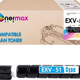 Canon C-EXV 51 C IR C5500-C5535-C5540-C5550-C5560 Muadil Mavi Toner