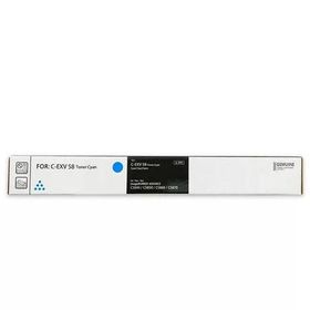 Canon C-EXV 58 Mavi Orijinal Toner